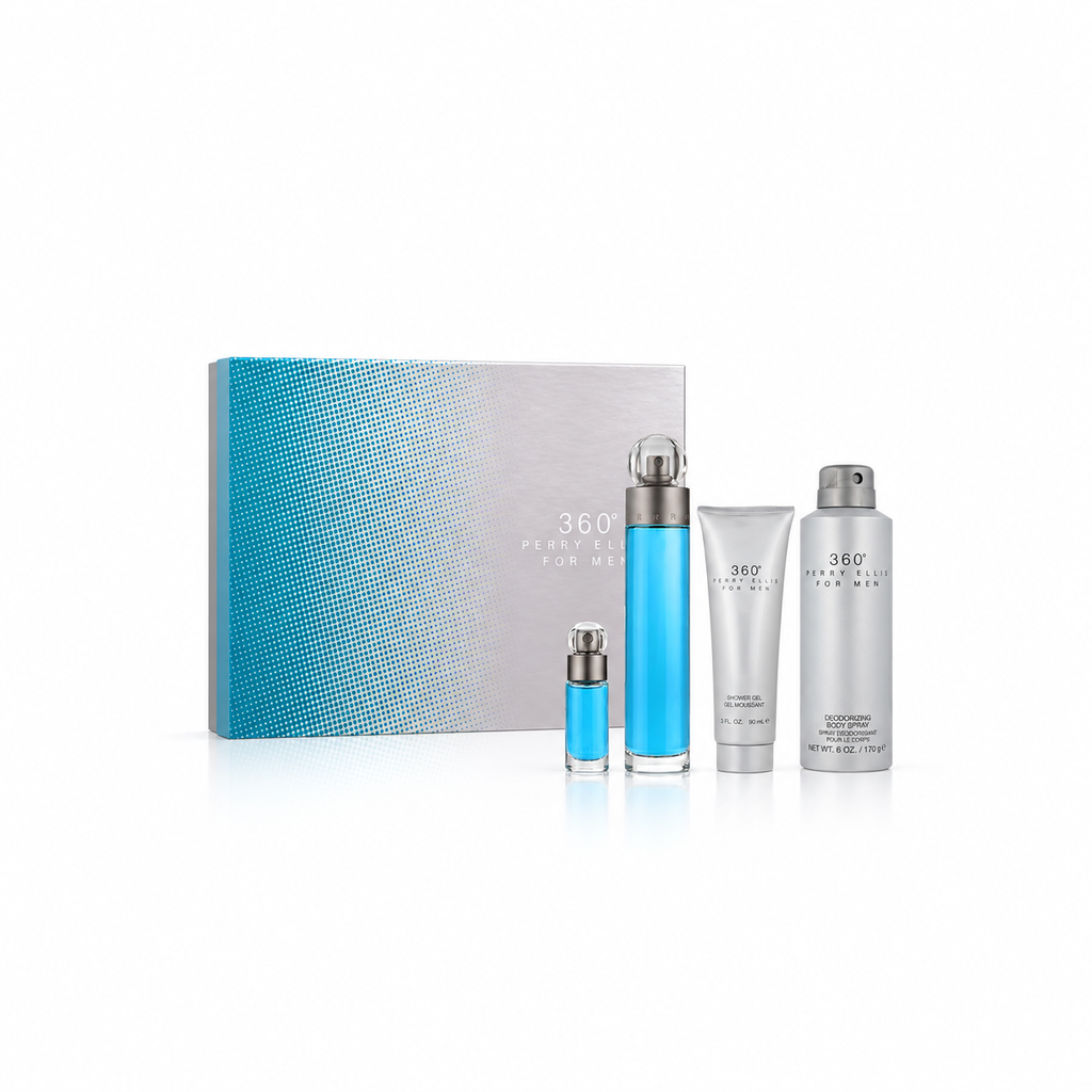 Perry Ellis 360 Man Estuche 4 Piezas EDT