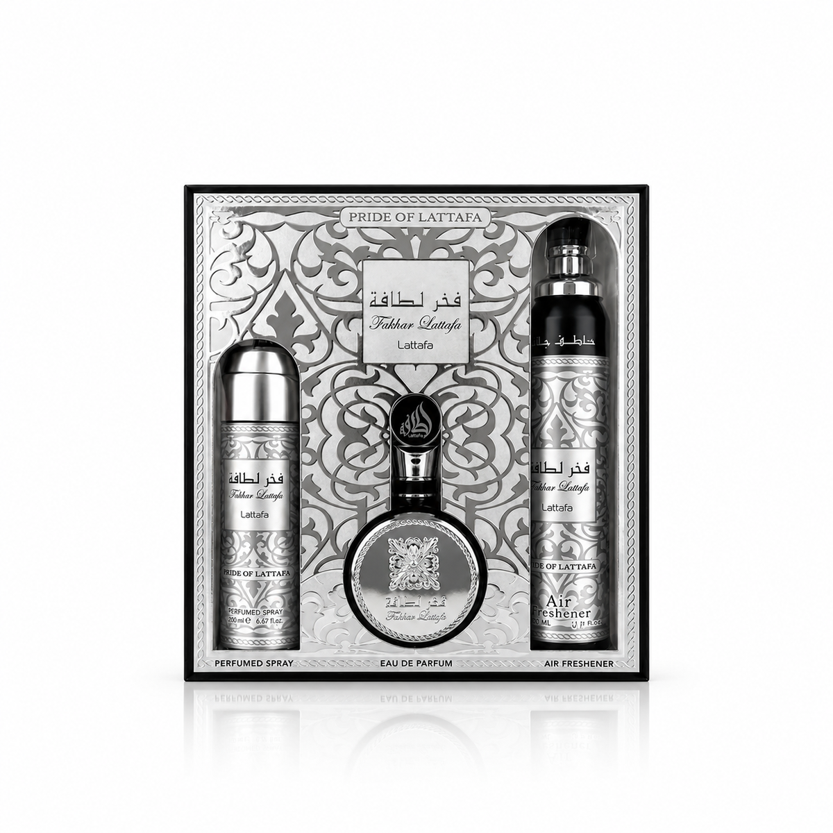 Lattafa Fakhar Black Estuche 3 Piezas EDP