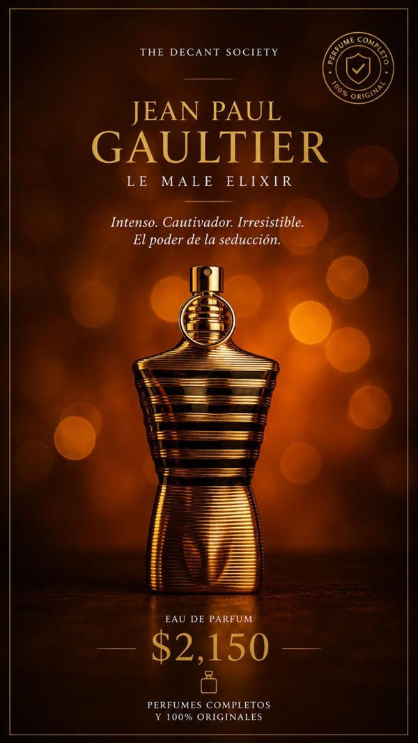 Le Male Elixir Jean Paul Gaultier