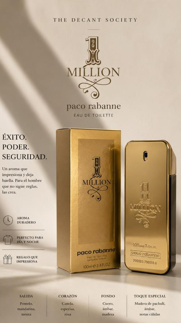 One Million EDT 100ml Caballero Paco Rabanne