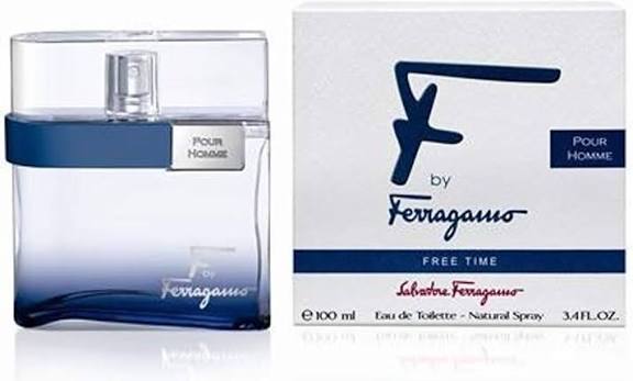 Salvatore Ferragamo F by Ferragamo Free Time Eau de Toilette – Caballero
