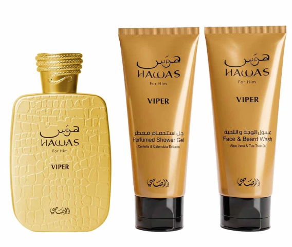 Rasasi Hawas Viper EDP Estuche 3 Piezas 100 ml