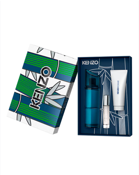 Kenzo Pour Homme Eau de Toilette – Estuche 3 Piezas – Caballero