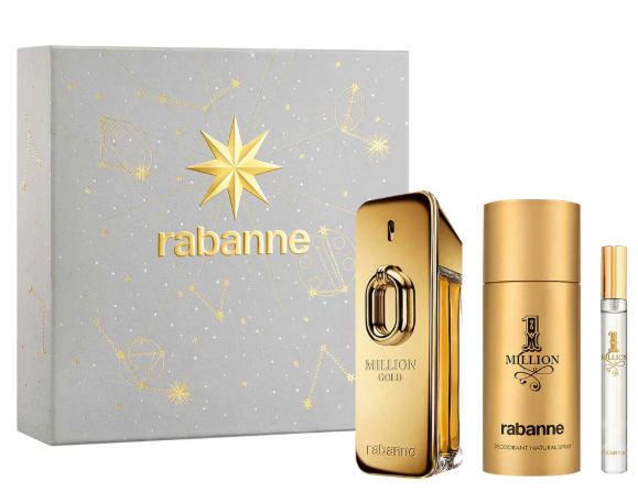 Rabanne Million Gold Intense Eau de Parfum Estuche 3 Piezas 100 ml