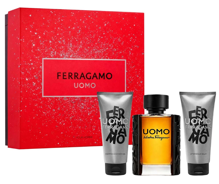 Salvatore Ferragamo Uomo EDT Set 3 Piezas