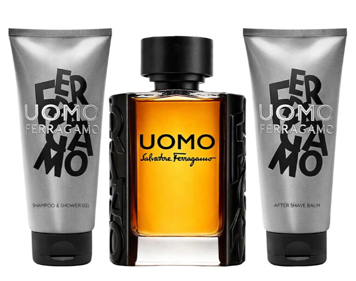 Salvatore Ferragamo Uomo EDT Set 3 Piezas